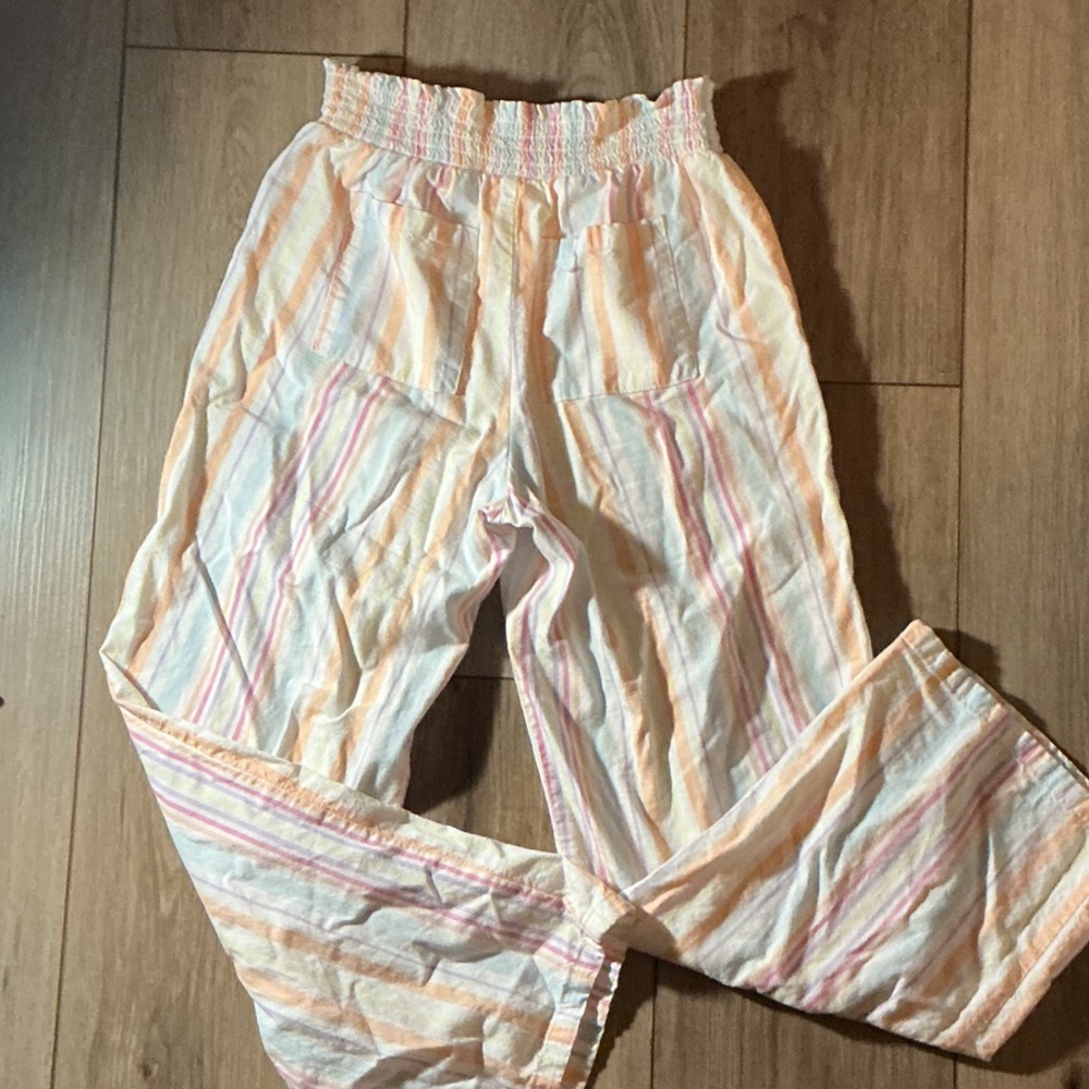Cat & Jack Multicolor Striped Pajama Bottoms